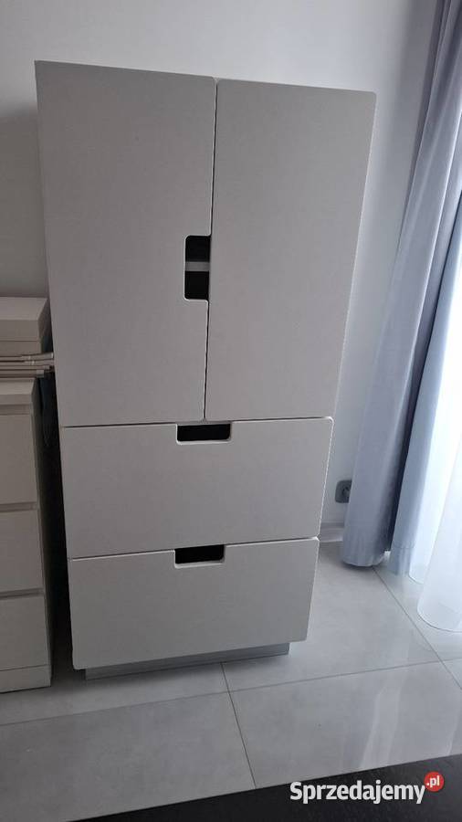 Szafa IKEA Stuva Malad biała 128x60x50 dodatkowe Rudniki