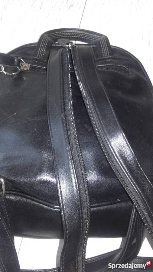 MARKOWY PLECAK ZE SKÓRY NATURALNEJ Torby i torebki Piła sprzedam