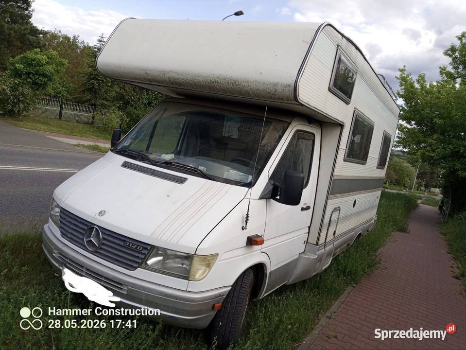 Sprzedam sprinter mercedes 312 kamper Ostrowiec Świętokrzyski