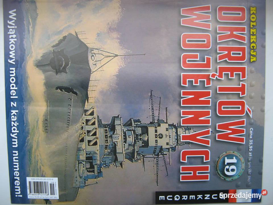 Kolekcja Okrętów Wojennych Dunkerque model Poznań