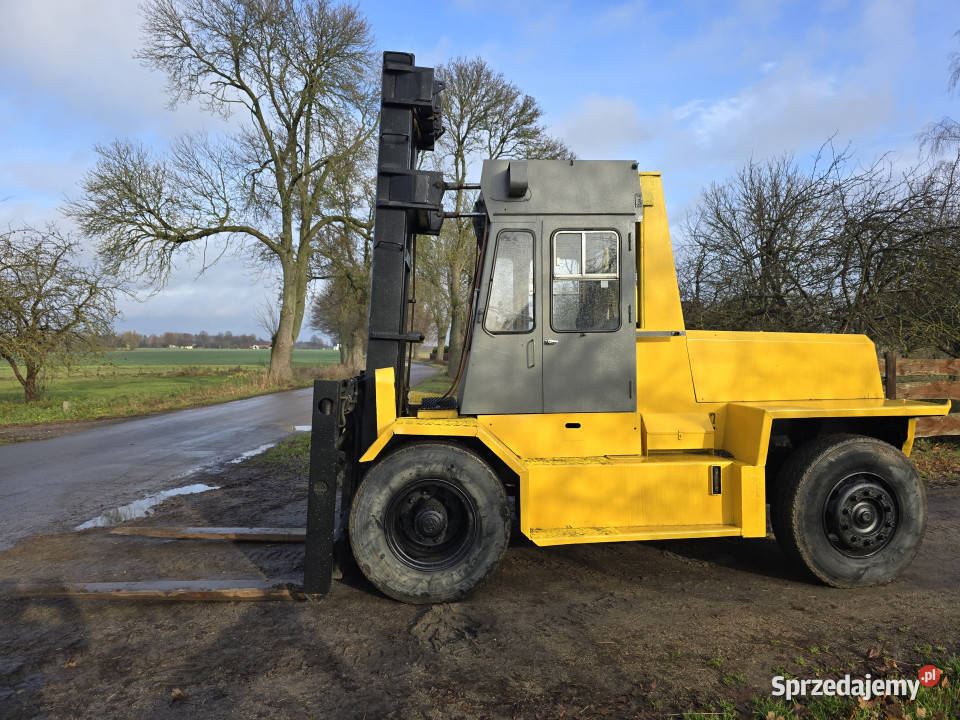 Wózek widłowy HEGG TRUCK 12 ton 5 m VOLVO Penta Wózki widłowe Rudolfowo