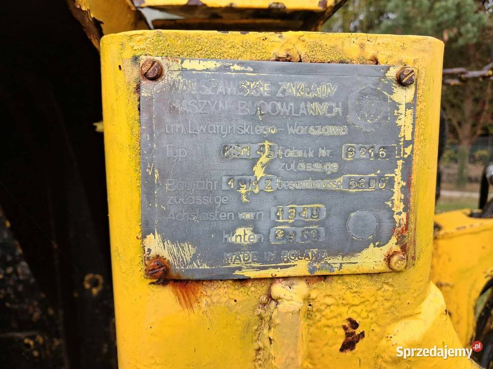 koparkospycharka ostrówek Ursus