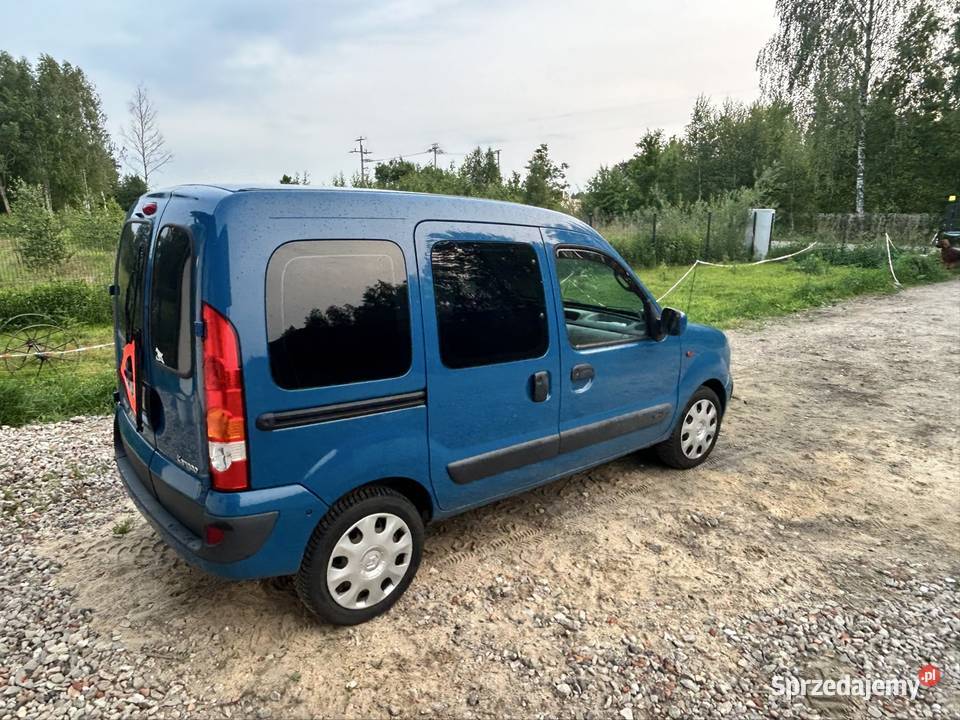 Renault Kangoo uszkodzony silnik Mińsk Mazowiecki