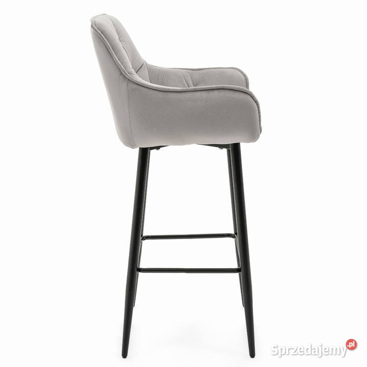 Jasnoszary Hoker Tapicerowany Siena Wysyłka 24H Tarchały Małe