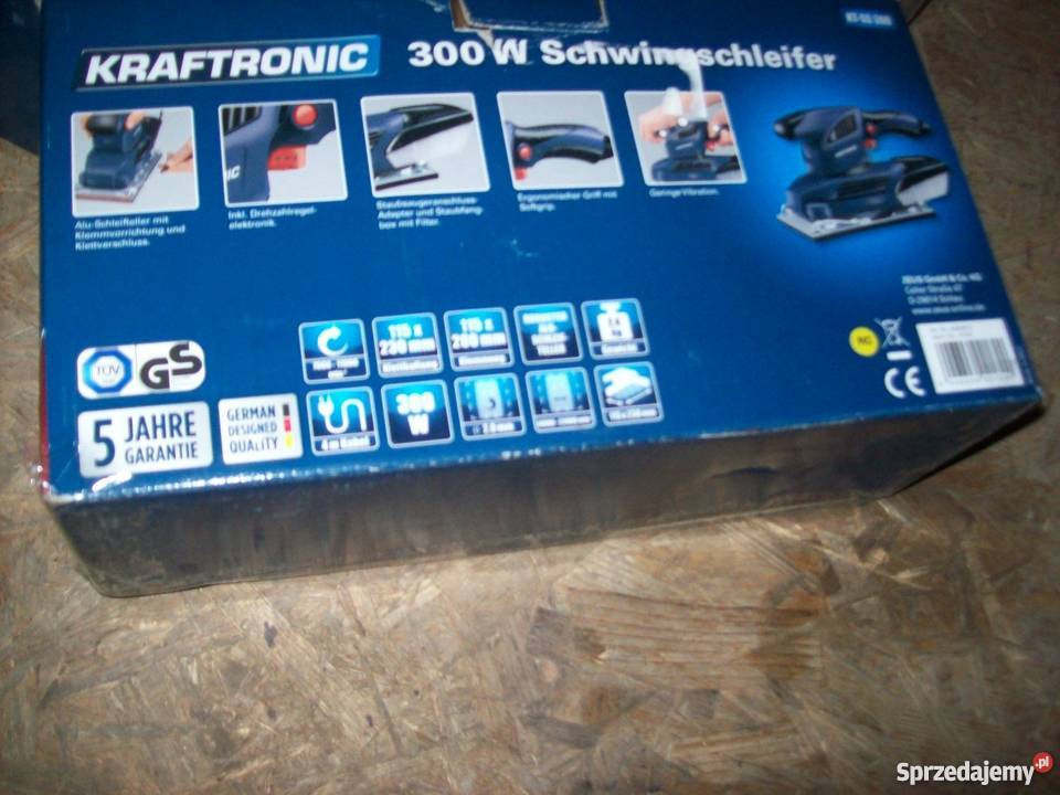 Szlifierka oscylacyjna Kraftronic KTSS 300 Głogowa