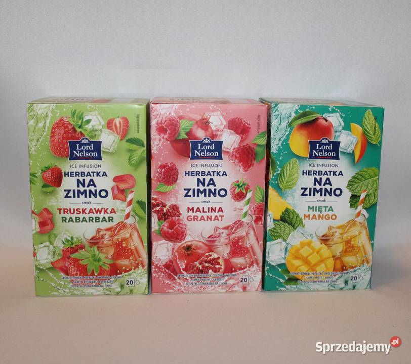 Lord Nelson herbata owocowa na zimno 20t mięta Stare Miasto