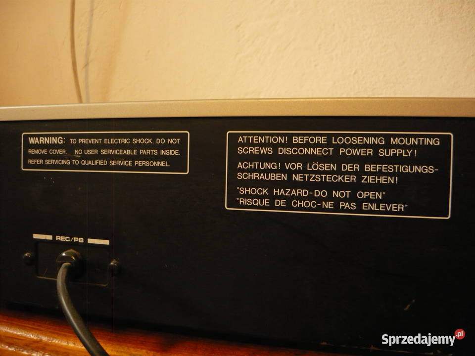 Magnetofon Dual C804 klasyk srebrny sprawny dolnośląskie