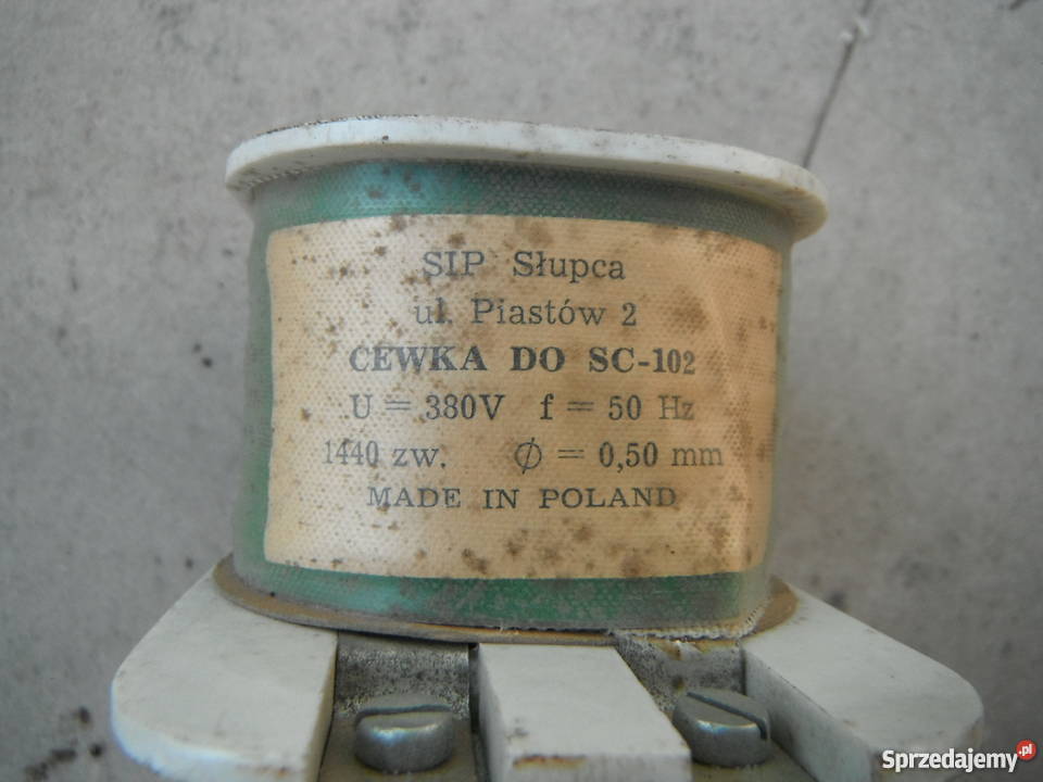 Cewka stycznika SC102 Nowe 380V 50Hz sc 102 Chlewiska