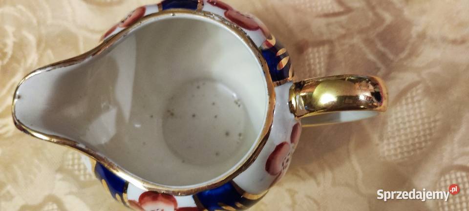 Piękny duży mlecznik Sadler porcelana Anglia