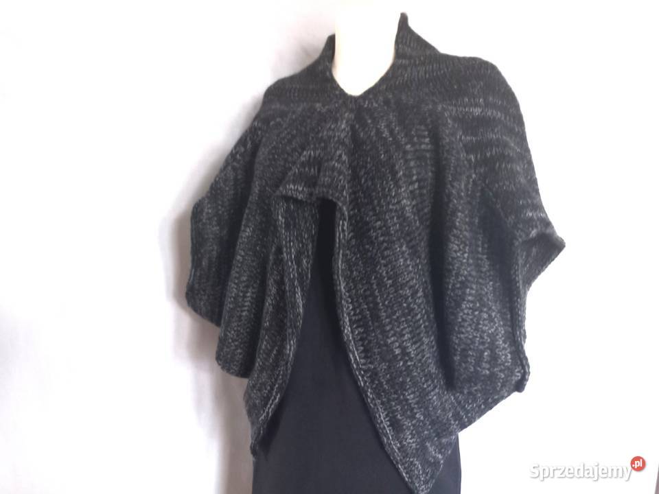 Ponczo damskie Sweter r MXL dzianina Handmade Rozmiar uniwersalny Białystok sprzedam