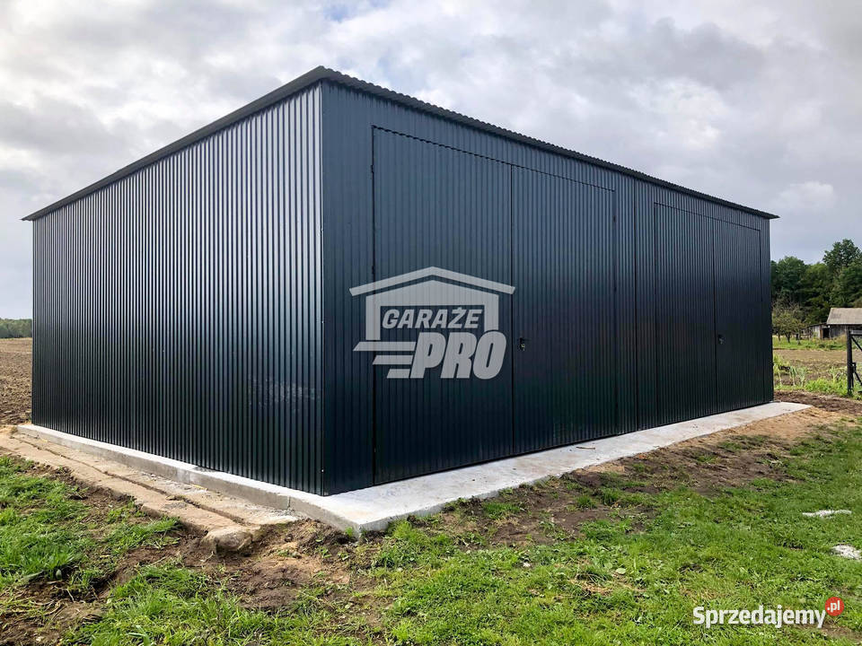Hala Garaż blaszany 8x6 ścianka działowa Brama 48m2 Drawsko Pomorskie sprzedam