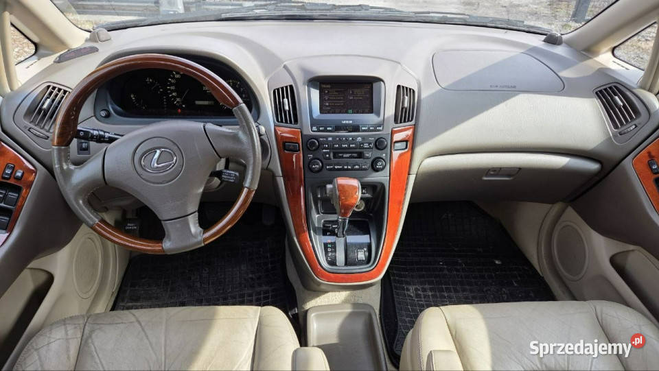 Lexus RX 300 220 Jasna skóra Drewno ZERO RDZY Rok produkcji 2002 mazowieckie Otwock Mały