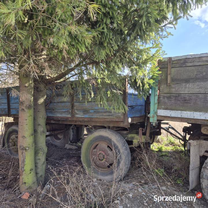 Przyczepa wywrotka pw4 nieuszkodzony Stargard