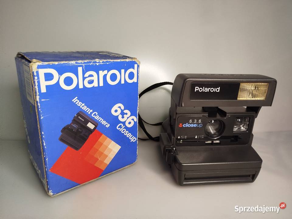 Aparat fotograficzny Polaroid 636 box Zgierz sprzedam