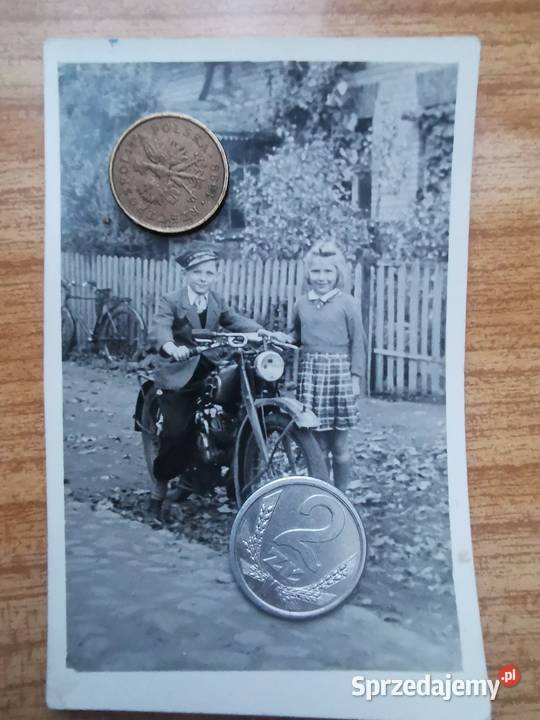 Motocykl Wanderer 98 zdjęcie z roku 1950