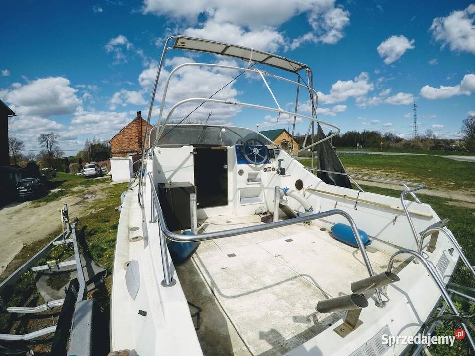 Łódź motorowa kabinowa Jacht pełnomorski Arcoa Rok produkcji 1990 Wrocław sprzedam