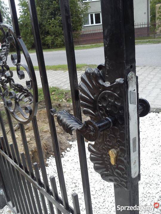 brama posesja płot ogrodzenie ocynkowane skrzydłowa Ogrodzenia i bramy Radomsko sprzedam