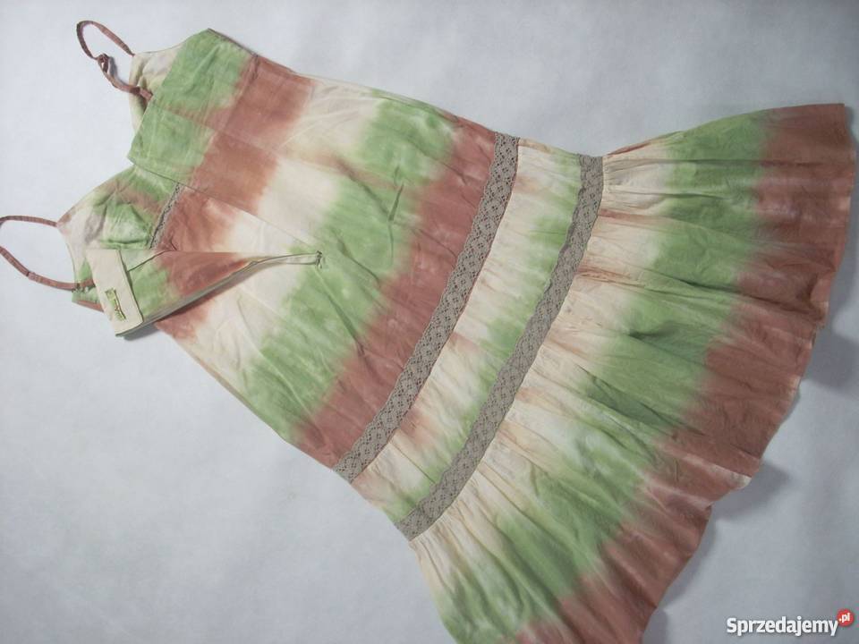 Taranko letnia Sukienka Bawełna Ombre Falbana 36 sprzedam