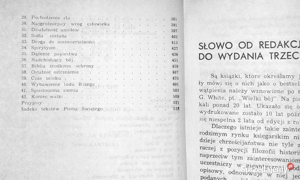 Wielki bój Ellen G White Chełm sprzedam