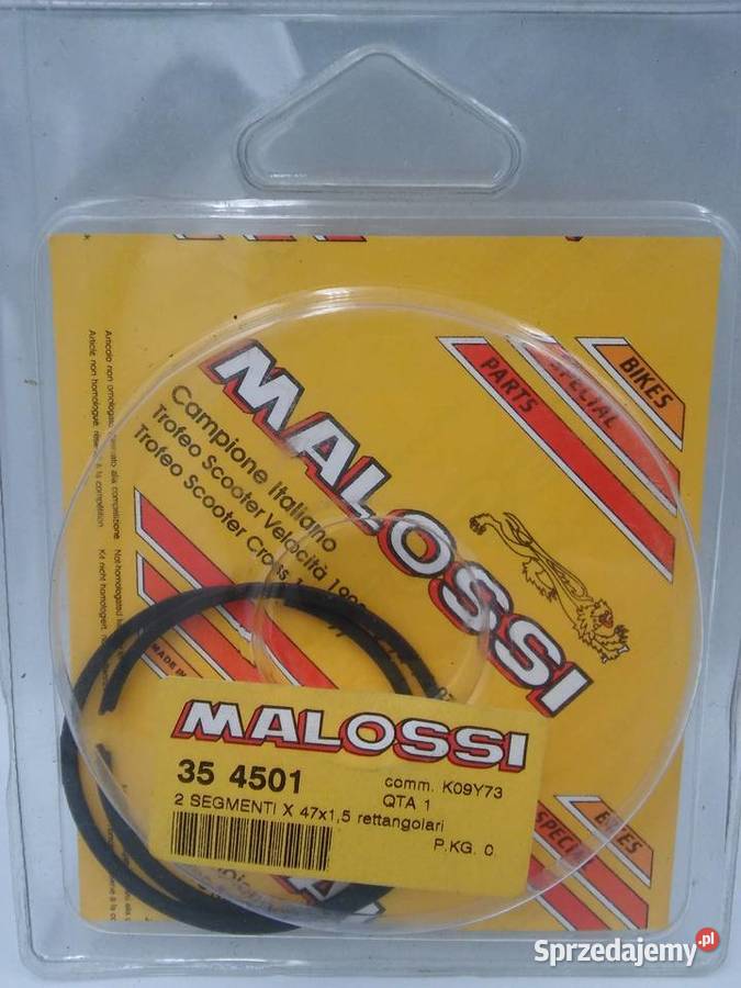Pierścienie tłoka Malossi Sport 70cc D.47,0x1,5mm