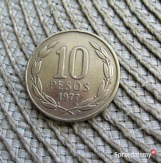 Chile 10 Pesos 1977r Kalisz