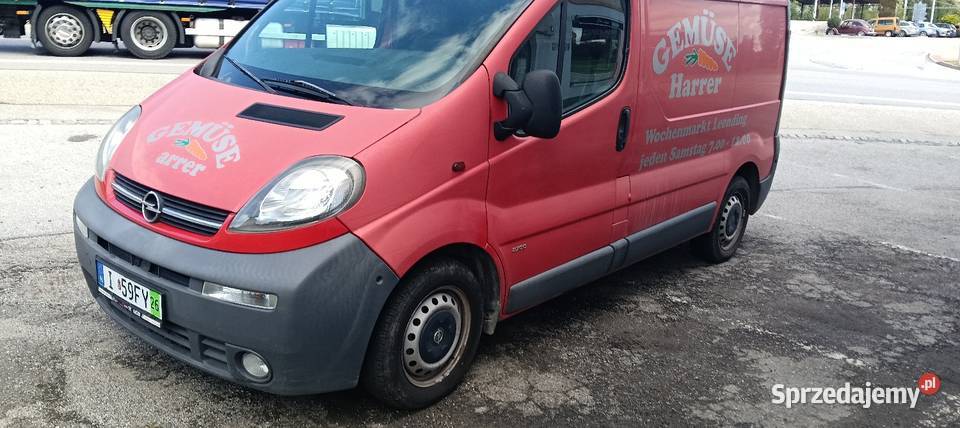 Opel Vivaro 19 Disel poduszka powietrzna sprzedam