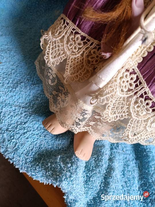 Porcelanowa Lalka Vintage 9 lubelskie Lubartów sprzedam