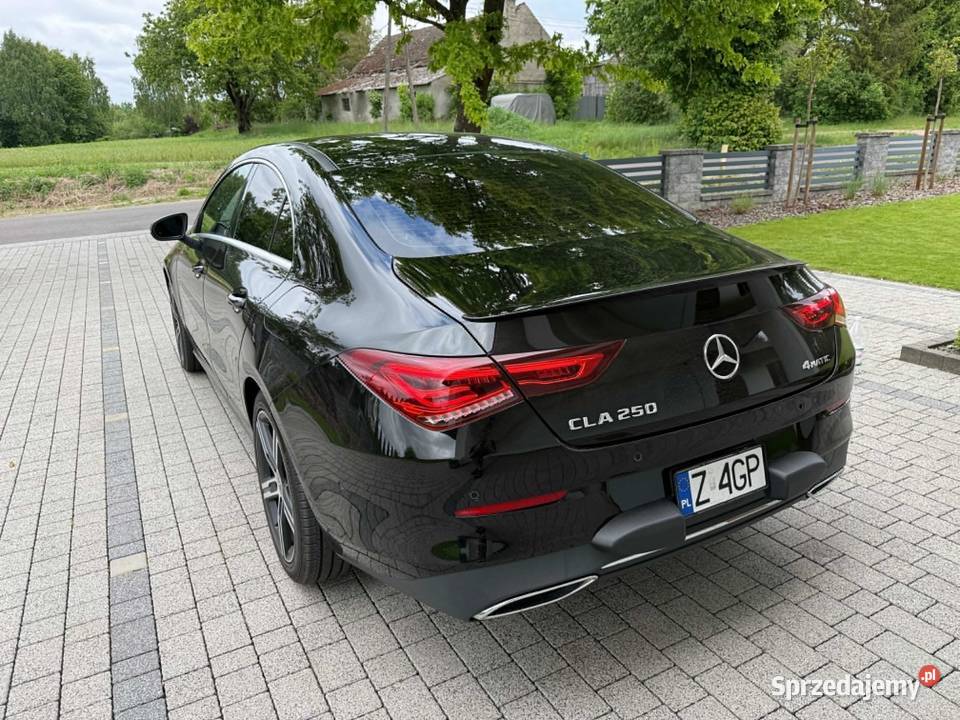 Mercedes CLA 250 4matic 20 Benzyna 221 2019r Poznań