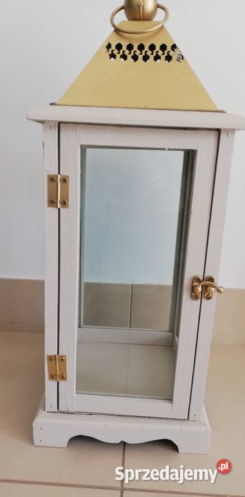 Lampion ogrodowy latarnia latarenka świecznik na Garwolin