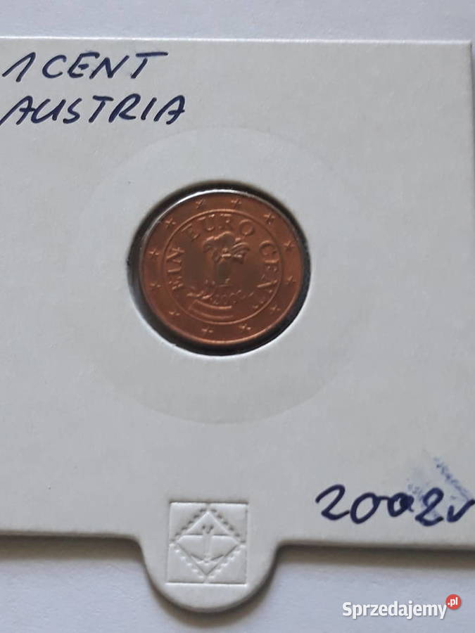 1 Eurocent Austria 2002 r Konin sprzedam