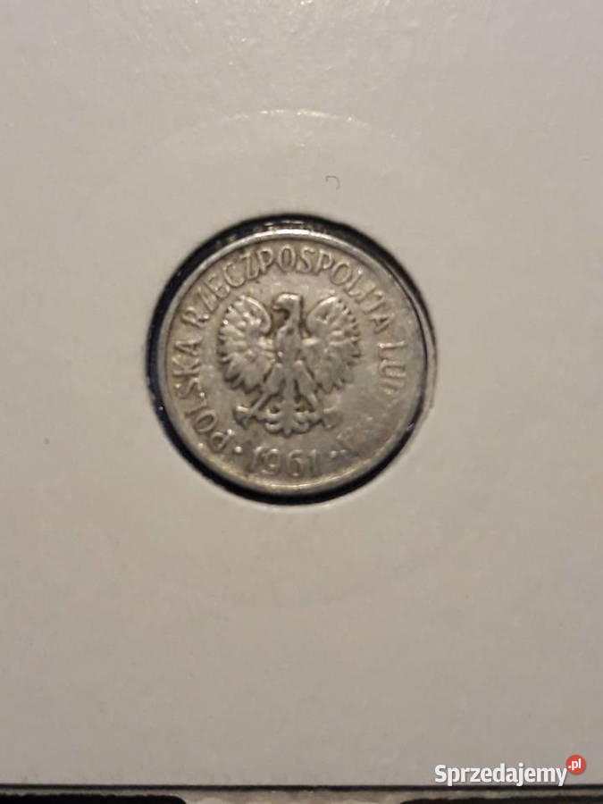 5 groszy 1961 r rzadkie Numizmatyka Konin sprzedam