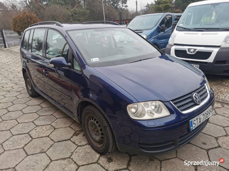 sprzedam vw touran silnik 19 tdi 7 osób hak