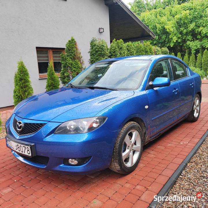 Mazda 3 sedan 04r LPG klima hak ekran dotykowy 2 Rok produkcji 2004 Mazda Lednogóra