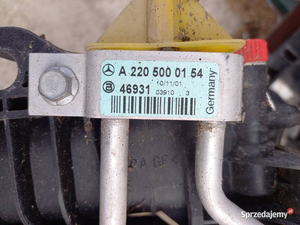 Chłodnica mercedes Sklasa W 220 nowe oryginalne Łódź