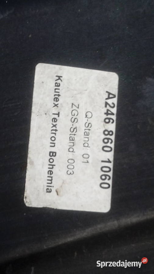 ZBIORNIK CZYSZC SZYB do MercBenz klasa B 9W246 B Rok produkcji 2012 Rybnik