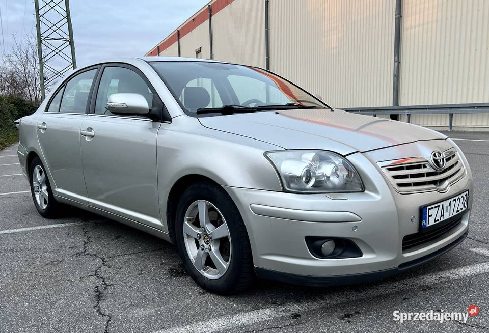 Toyota Avensis T25 22 D4D 110 kW 2008 r Sol manualna dolnośląskie Wrocław