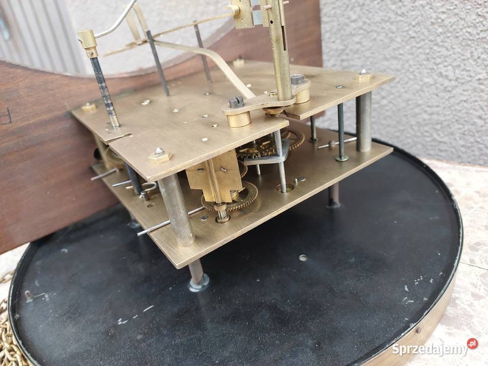 132 Stary zegar podłogowy chłop stojący sprawny Antyki