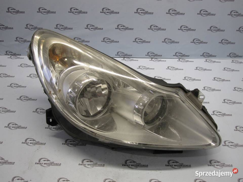 OPEL CORSA D LIFT 12r lampa prawa przód 13186384 osobowe