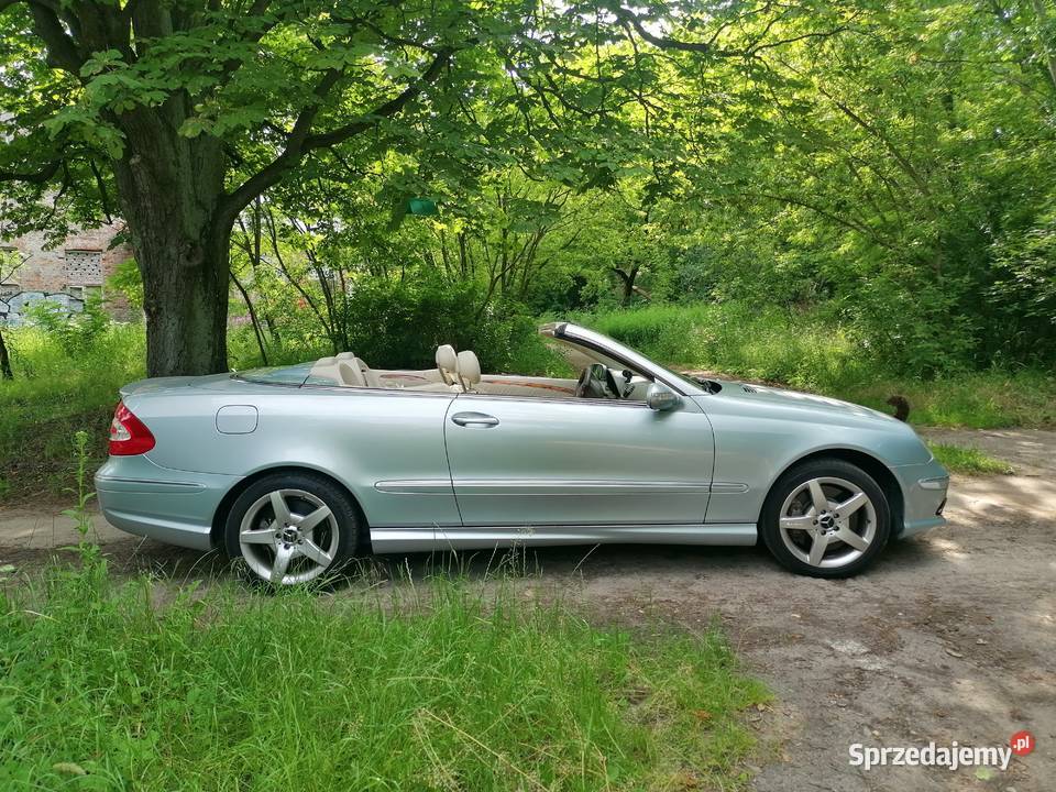 Mercedes Clk 500 cabrio a209 7g niski przebieg gniazdo AUX Warszawa