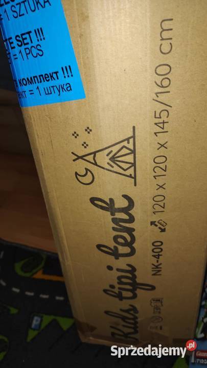 TIPI namiot wigwam dzieci Girlanda Poduszki Książ Wielkopolski