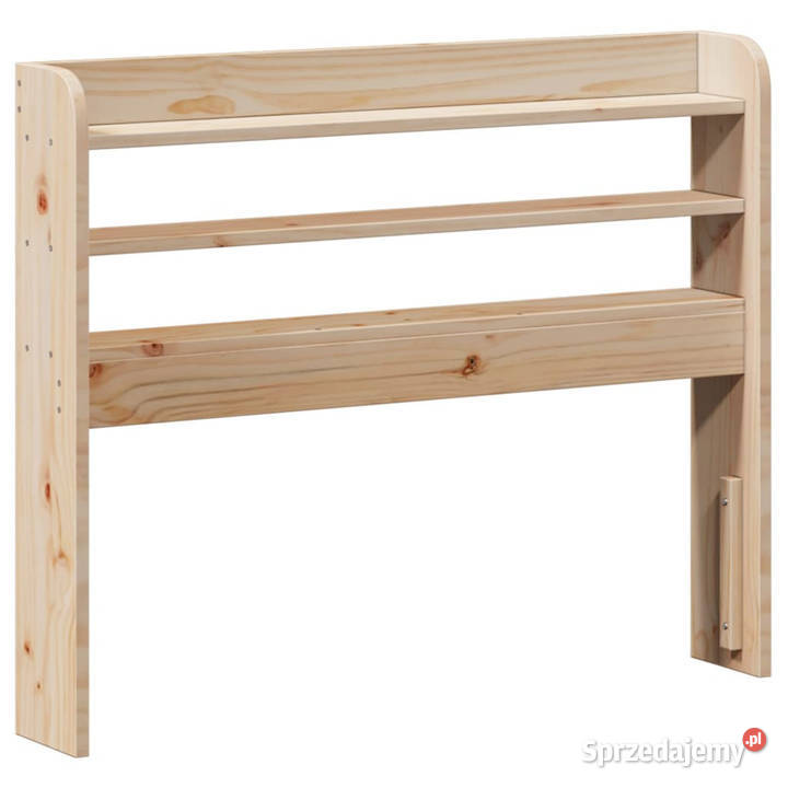 Wezgłowie do łóżka z półkami 100 lite drewno sprzedam