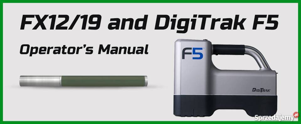 Sonda HDD DCI DigiTrak F2 F5 model FX 1219 NOWA wielkopolskie