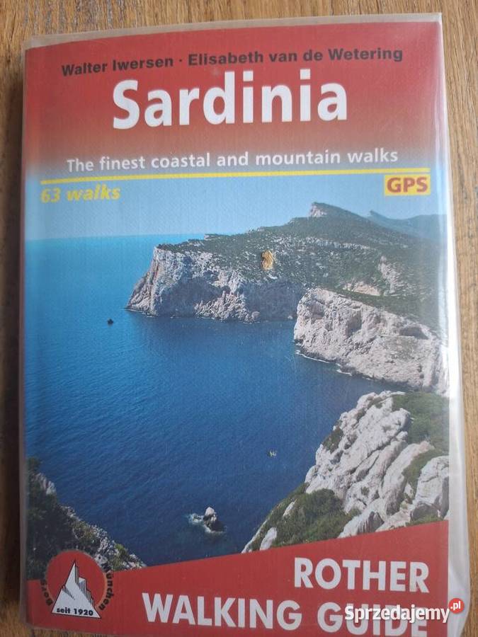 Sardinia Rother Walking Guide 63 walks Kraków