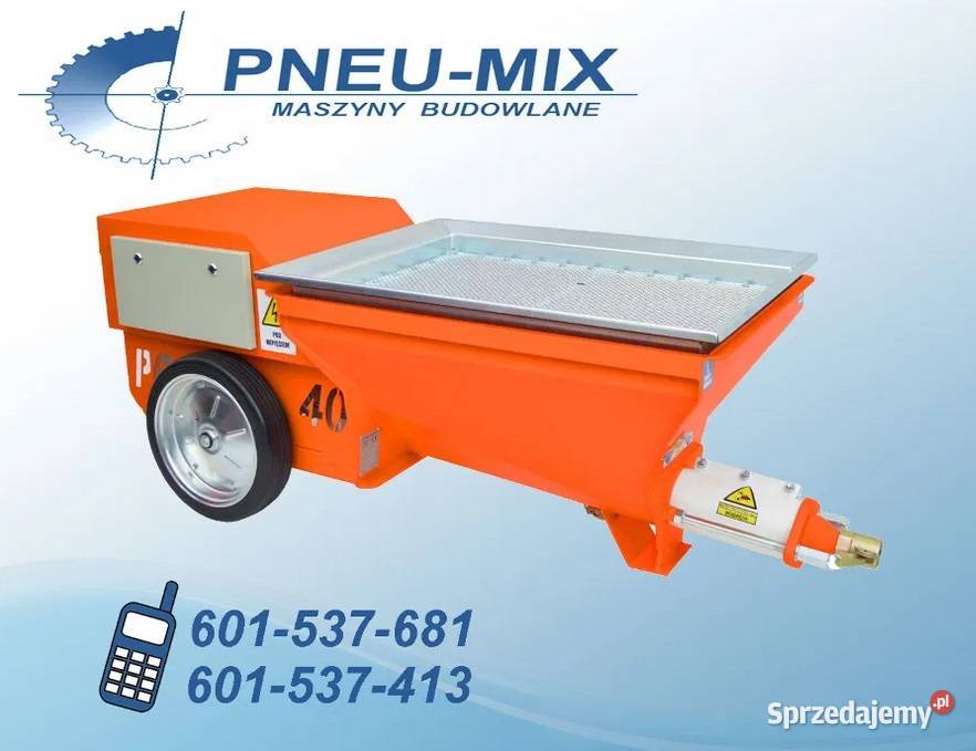Agregt tynkarski PG40 SPGBaumaschinen Kraków