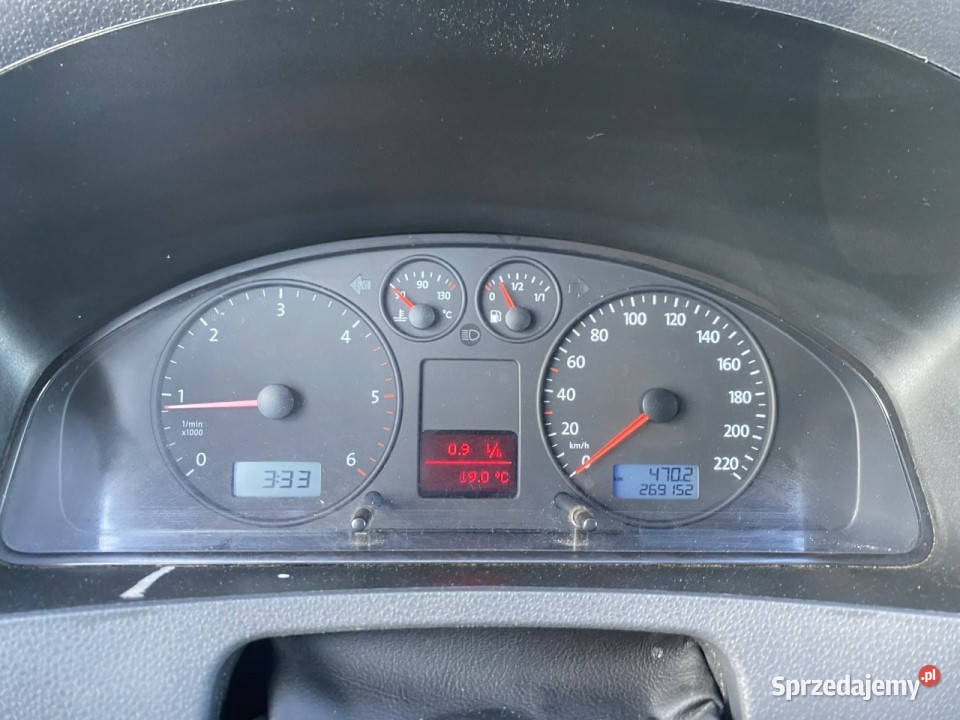Volkswagen Transporter T 5 19tdi orurowany klima furgon Volkswagen