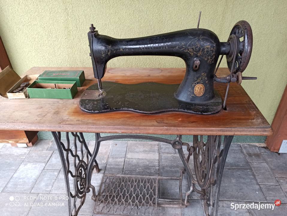 maszyna do szycia singer 7772058 z 1887 r Budzyń sprzedam