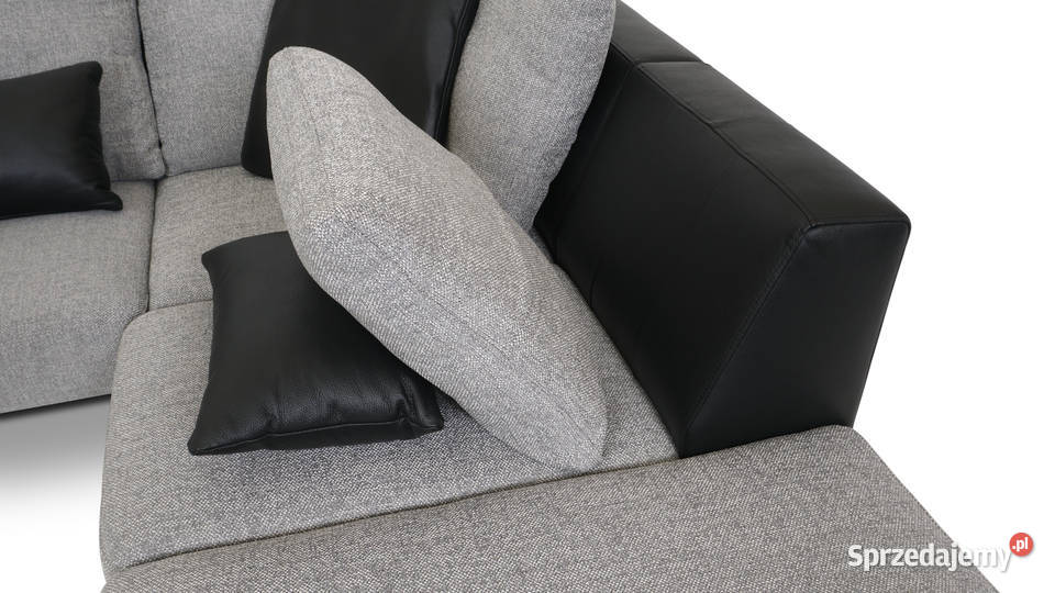 Duży Miękki narożnik Cassino Swobodne Poduszki Woźniki