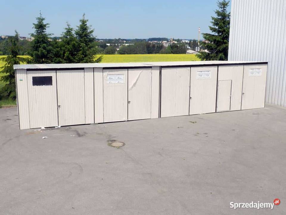 Blaszana montowana hala 166 m Kraków sprzedam