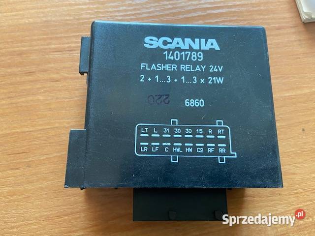 SCANIA 1401789 Przekaźnik Świateł ciężarowe Przekaźniki Maszewo sprzedam