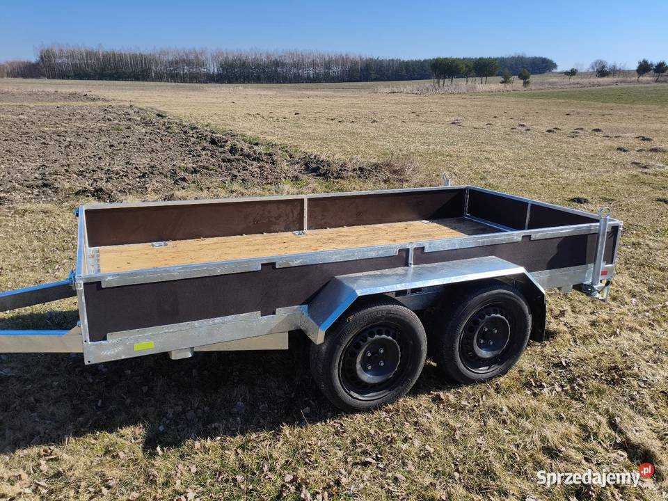 Przyczepka sam dwuosiowa Ruda Wielka